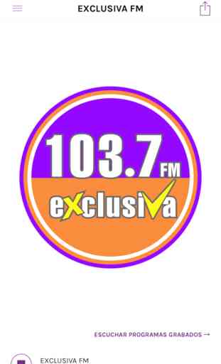 Radio Exclusiva 103.7 FM 1