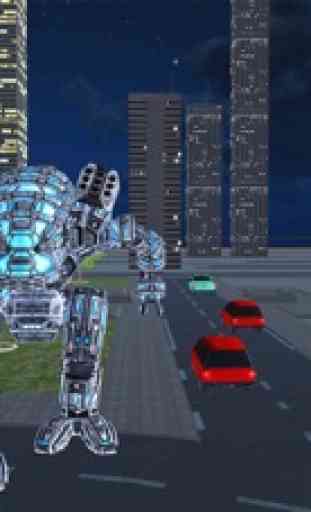 Robot Car War Transform Fight 2