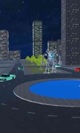 Robot Car War Transform Fight 3