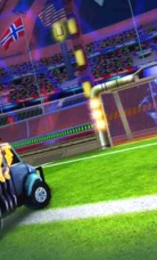 Coches Turbo Liga De Fútbol 3D 2