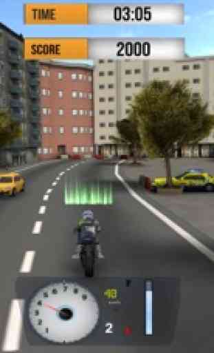 Moto de calle Rider 3D 2
