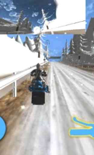 moto de nieve fuera de carrete 1