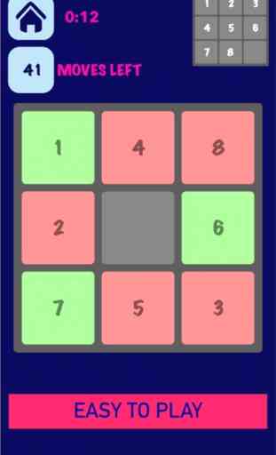 Sort It -8-15 Puzzle Block 3x3 2