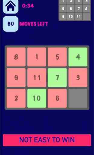 Sort It -8-15 Puzzle Block 3x3 3