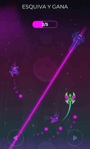 Space Dodger 2019: juego stars 1