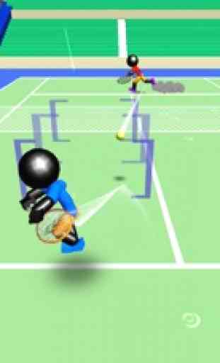 Stickman 3D tenis 1