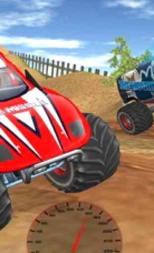 Super Monstruo Camión Racing: Destrucción Atrofiar 2
