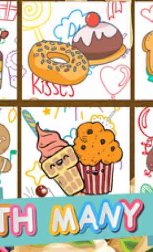 Sweet Cake Colorbook - postre juegos de colorear 1
