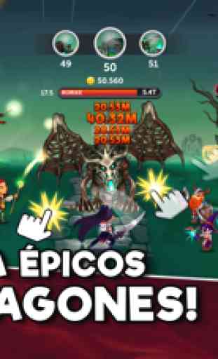 Tap Dragones - Clicker Heroes Juego RPG 3
