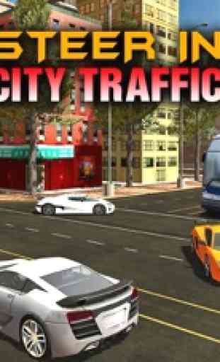 Traffic Coach Bus Simulator in US City Streets 1