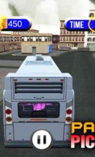 Traffic Coach Bus Simulator in US City Streets 4
