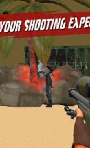 Autómata Sniper 3D tirador de 4
