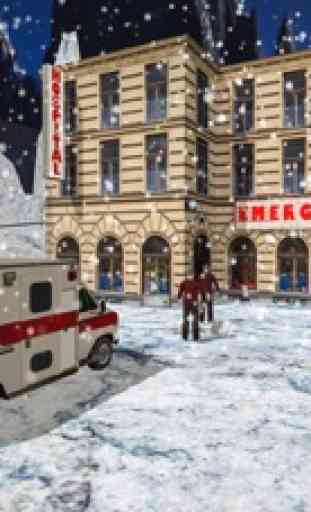 Simulador ambulancia invierno 4