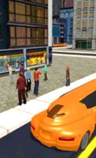 Simulador de limusina urbana de ciencia ficción 1