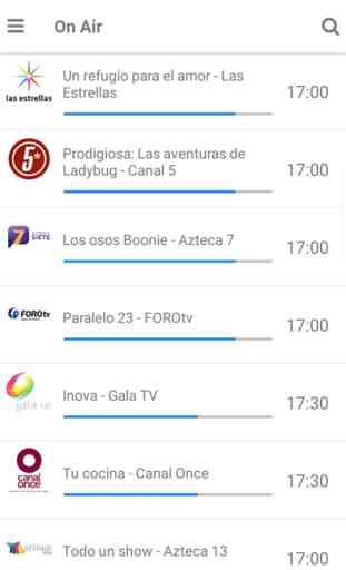 TV México EPG - Programación 1