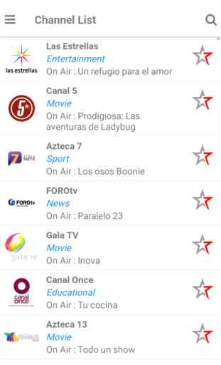 TV México EPG - Programación 2