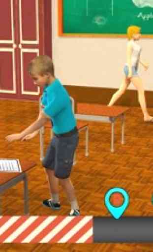 Virtual School Kid Cheating 3D 1