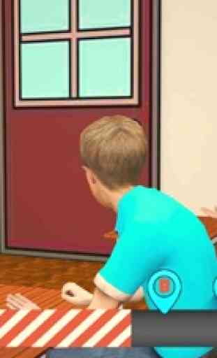 Virtual School Kid Cheating 3D 2