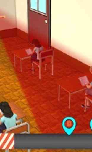 Virtual School Kid Cheating 3D 4