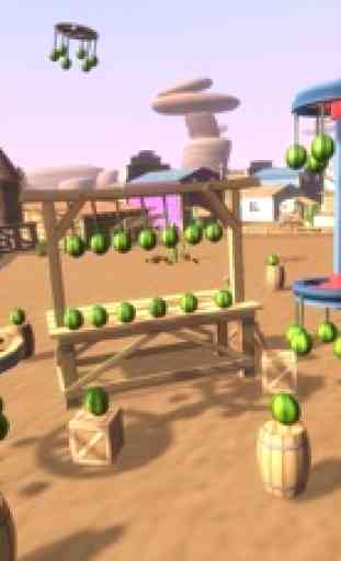 Watermelon Fruit Shoot Game 3D 3
