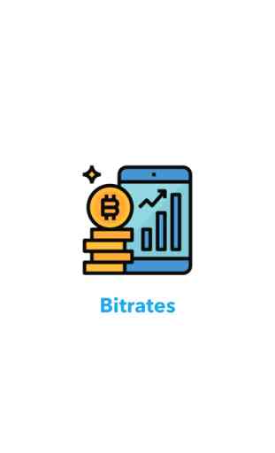 Bitrates - Crypto Widget 1