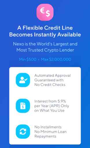 Nexo - Cuenta bancaria cripto 3