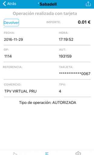 TPV Móvil Sabadell Phone 3