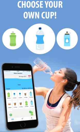 Ingesta diaria de agua: equilibrar deshidratar niv 1