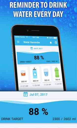 Ingesta diaria de agua: equilibrar deshidratar niv 2