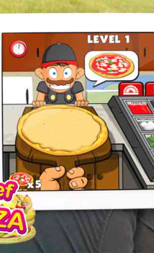 King chef pizza - cocinar cocina de la rociada 4