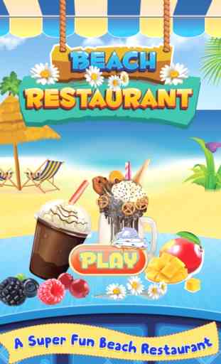 Milkshake Cooking Master-Beach Restaurante Partido 1