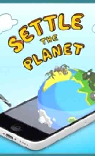 Geo Game: poblar el planeta! Jirafas, canguros, monos, elefantes, osos y pingüinos sueño de comprar una casa. 1