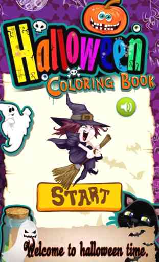 Halloween para colorear libro más lápices para col 1