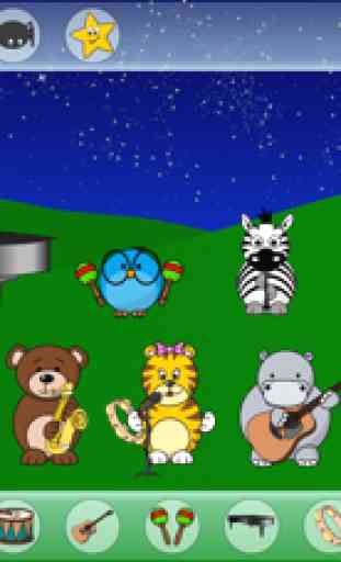 Happy Band - Los niños instrumentos musicales sonidos 2
