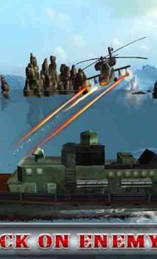Helicóptero militar 3D 3