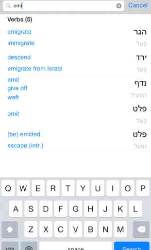 Tablas de Verbos Hebreos 3