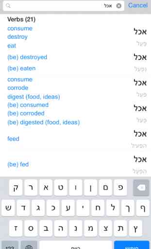 Tablas de Verbos Hebreos 4