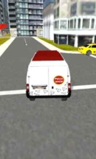 American Delivery Pizza Boy - Ultimate Van Sim 3D 4