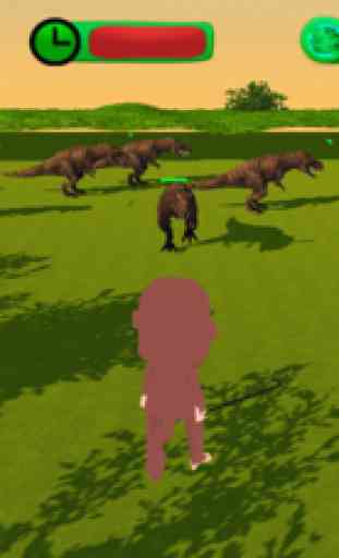 Apes Vs Dinosaur - Throne War 4