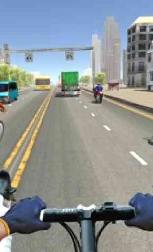 Bicycle City Rider: Endless Highway Racer 1