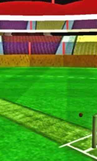 Bola de bolos - una simulación de bolos de cricket 3