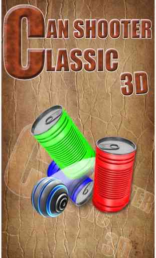 Classic Can Shooter 3D - Nuevo Hardline Ball Strik 1