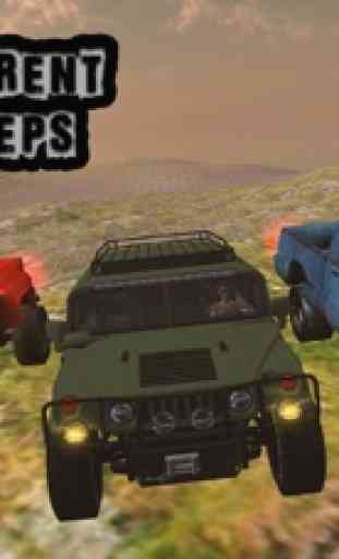 Crazy 4X4 Jeep Off-Road Conducir 3