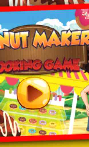 Donut Maker Shop Juegos de cocina para niños 1