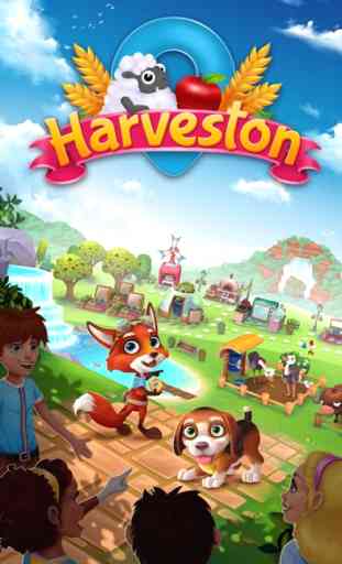 Harveston: Construir Granja 1