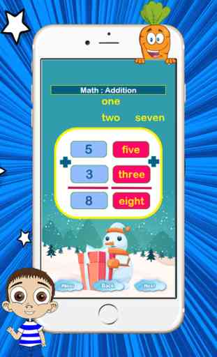 Math English: Juegos gratis en línea para niños 2