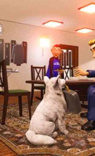 perro pueblo mascota hotel sim 2