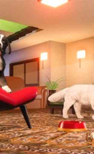 perro pueblo mascota hotel sim 3