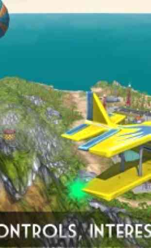 Piloto de vuelo Sim-lador: 3D Hawaii Aventura 3