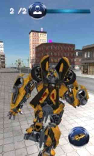 Future Flying City Robot 3